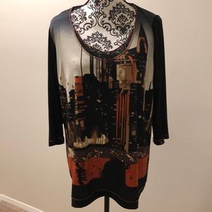 Piccadilly shirt with city scape